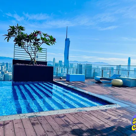 5 Star Comfort Riveria City Kl Sentral 2Pax Infinity Pool